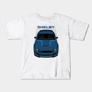 Ford Mustang Shelby GT350 2015 - 2020 - Ford Performance Blue Kids T-Shirt